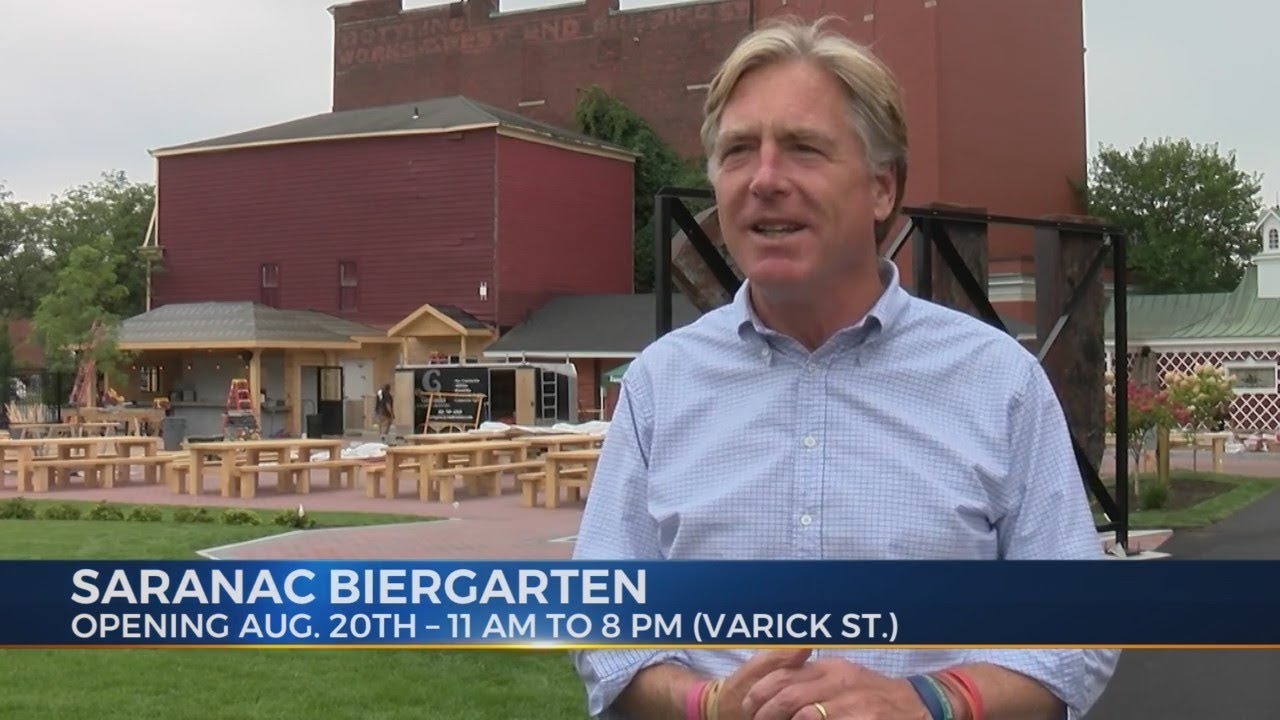 Saranac Biergarten Opens THIS Saturday!