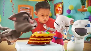  Last Minute Super Birthday Cake Talking Tom In Real Life Shorts Cartoon And More Nate Stories