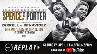 PBC Replay: Errol Spence Jr. vs Shawn Porter | Full Televised Fight Card