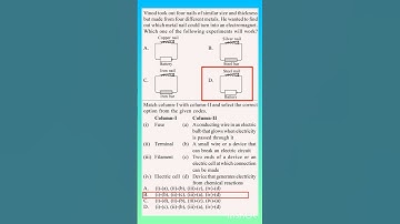 SCIENCE OLYMPIAD NSO CLASS 6 LEVEL 2 PART 1