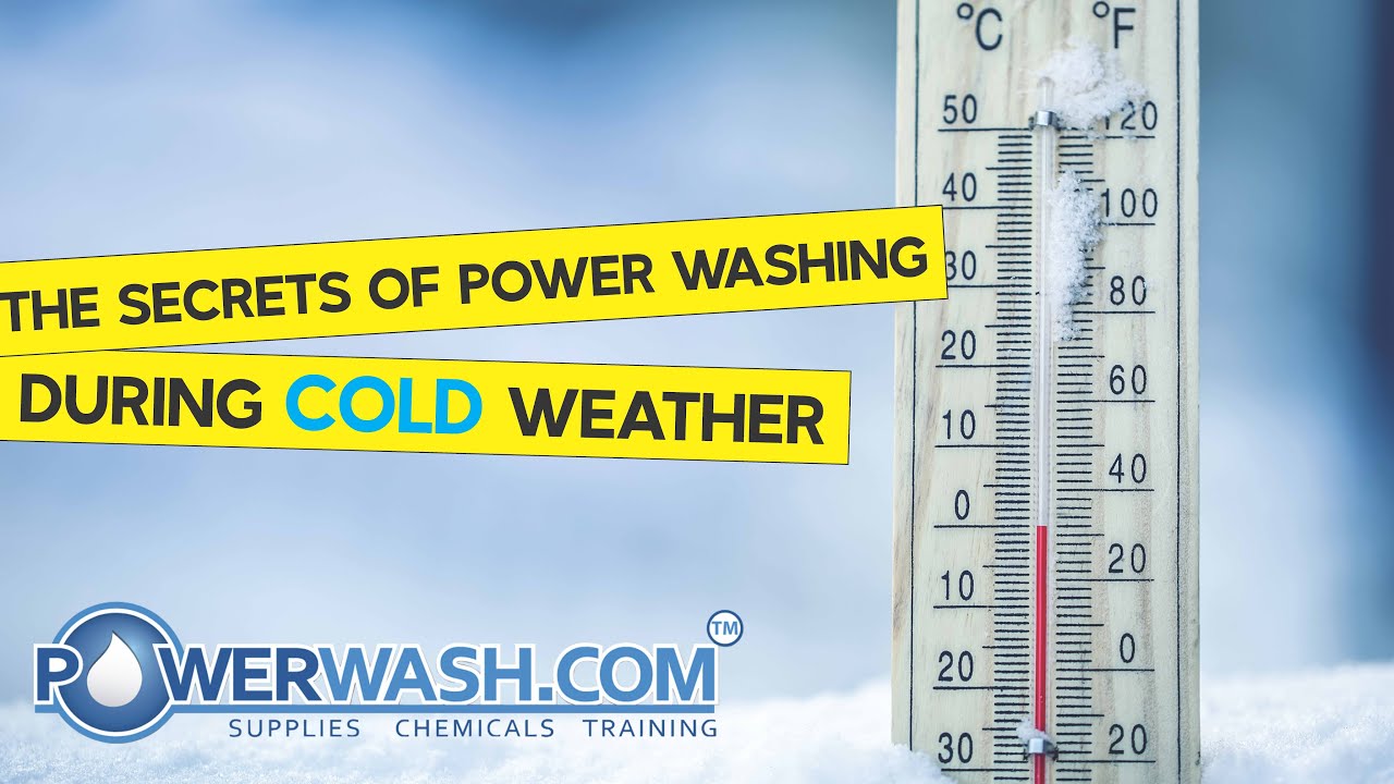 The Secrets of Power Washing During Cold Weather