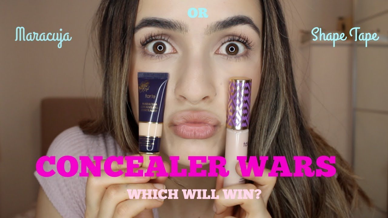 Tarte Concealers Shape Tape vs Maracuja YouTube