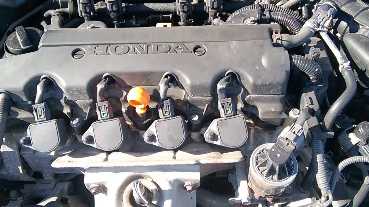 Honda R20A3 knocking, noise. Solved YouTube