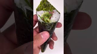 Hand-Rolled Sushi - How to Eat it (手巻き寿司) #shorts