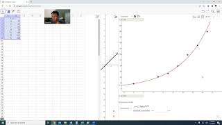 Exponential Model using GeoGebra