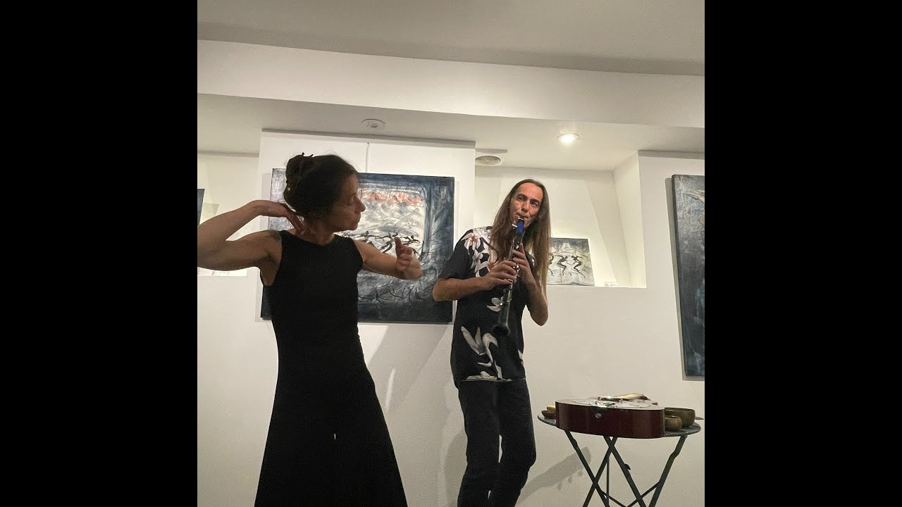 12 01 2023 Performance  Bruissonance & Michel Costiou a la Galerie 21