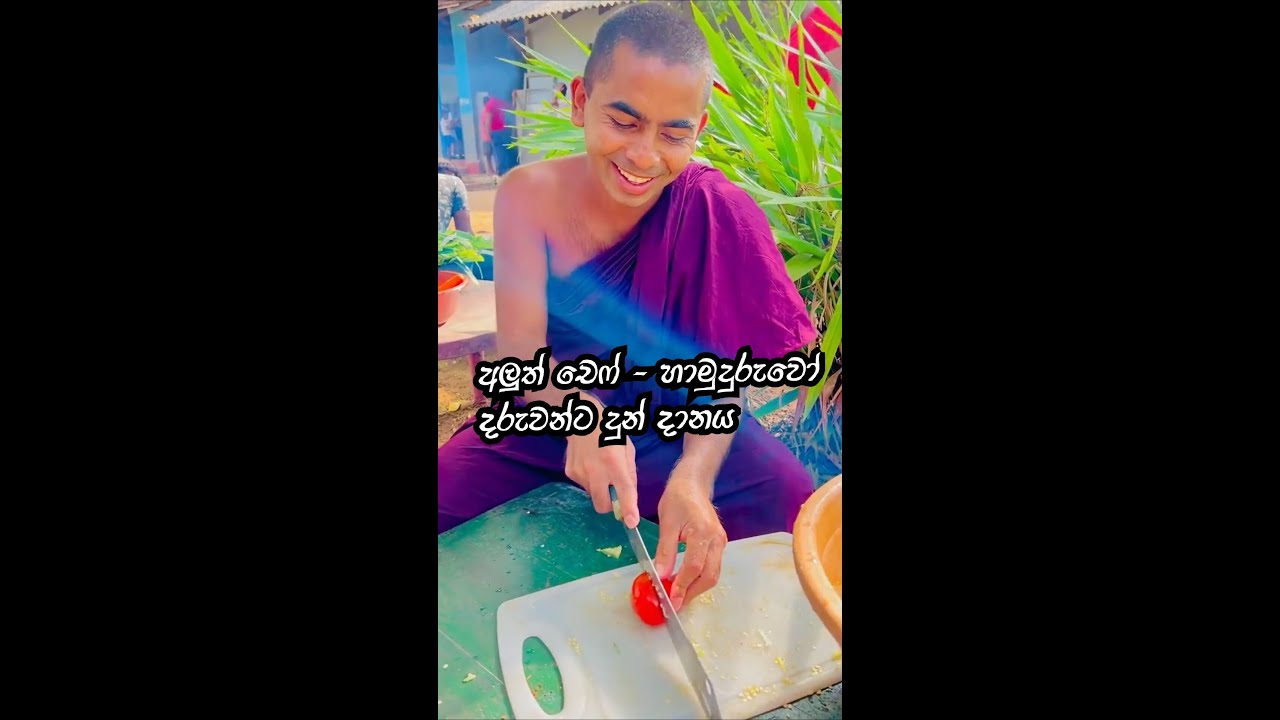 හැමෝම බැලිය යුතුම වීඩියෝවක් - හාමුදුරුවෝ දරුවන්ට දුන් දානය … 🥰😍😘  #sandagiriseya