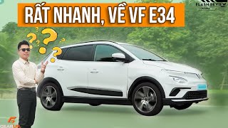 Xe điện Vinfast VF e34 - rất nhanh về vận hành sơ bộ và sự định vị | GearUp Flash Review