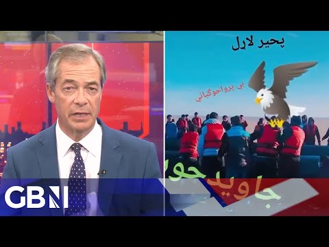 Afghan people smugglers bringing guns across the Channel into the UK | Nigel Farage reacts