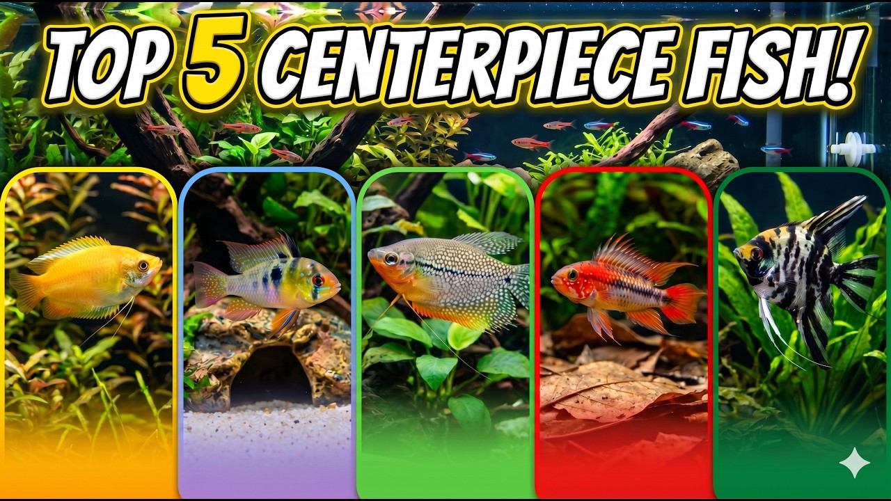 Tired of Neon Tetras? Try These 5 Centerpiece Fish