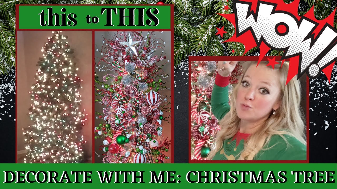 Decorate with Me Christmas Tree | Tree Decorating Ideas | How to ...