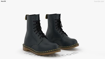 Dr. Martens Boots 3D model by 3DModels.org