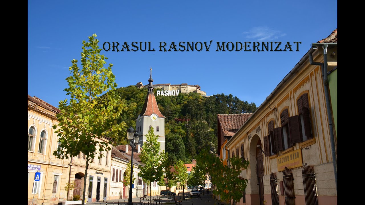 Orașul Râșnov modernizat🌞🌳🌻