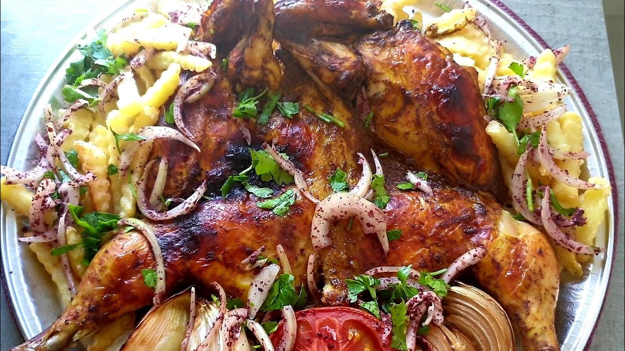 الدجاج المشوي على البخار .لتحصلي على دجاج ذايب دوب  وطعم لا يقاوم