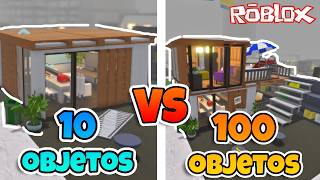 RETO BASE SOLO CON: 5 Objetos, 10 Objetos y 100 Objetos 🔥🔨