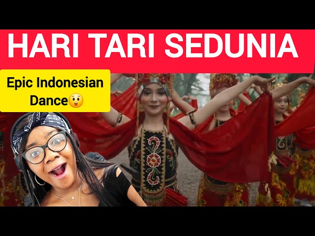 REACTION TO Indonesian Dance - Tari Kreasi Nusantara – Hari Tari Sedunia... SUPER INCREDIBLE 😲 class=