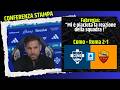 Como-Roma 2-1 Fabregas: "mi è piaciuta la reazione della squadra !" Conferenza stampa post partita