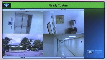 Security Camera Set Up for the Honeywell LYNX Touch