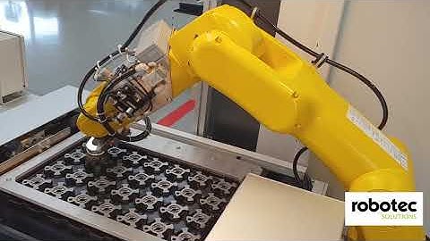Robot automation and milling machine for automotive parts