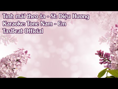 Karaoke Tình Mãi Theo Ta - Tone Nam | TAS BEAT