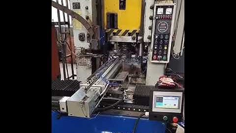 hot forging press machine with automatic feeding