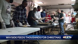 Wayside Christian Mission serves more than 3,000 free meals to homeless on Christmas Day