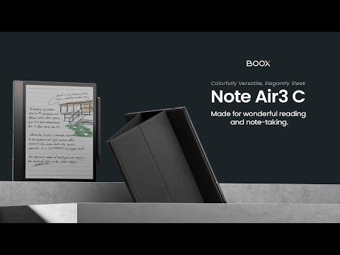 Introducing Note Air3 C: 10.3'' Color ePaper Tablet