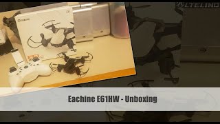 Drone Eachine E61 - Unboxing