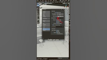 Stop losing your aswesome creations! 🙈#blender3d #autosave