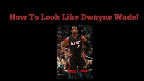 Dwayne Wade Face Creation!