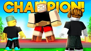 BECOMING THE MOST STRONGEST BOXER IN ROBLOX