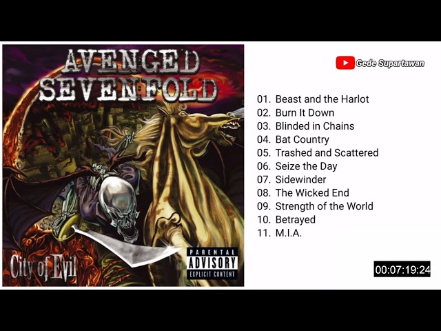 Full Album Avenged Sevenfold - City Of Evil class=