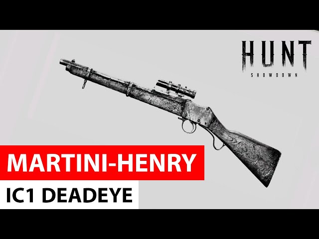 Martini Henry IC1 Deadeye in Hunt: Showdown