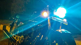 Honda Highness CB 350 Headlight Review In City And Highway