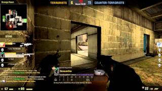 CSGO: Hilarious Flashbang Kill