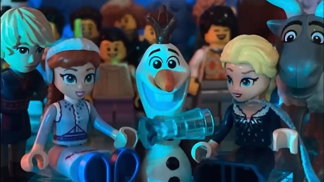 Disney’s Frozen song “When We’re Together” in Lego stop motion. 