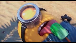 Despicable Me 2 - minions in the beach