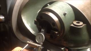 Schaublin SV52 milling machine, head cylinder mounting, gearbox assembly, testing
