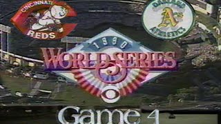 1990 World Series Game #4: Reds at A's