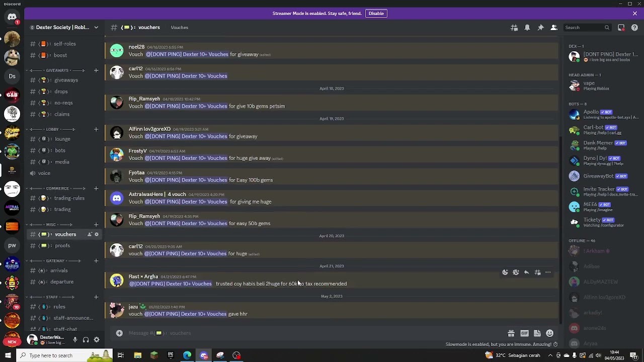 Discord Server For Roblox And Others Roblox Account 
