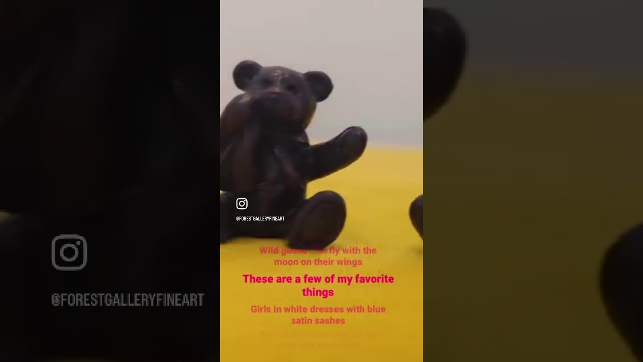 Teddy Bear Bronze Sculptures | Forest Gallery