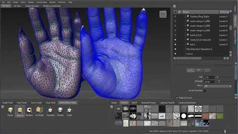 Retopo in Mudbox Part 2