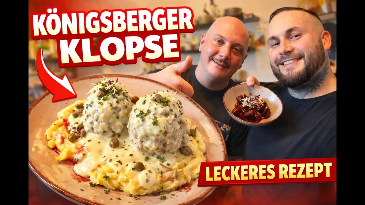 König­sberger Klopse wie bei Oma – einfach & unglaublich lecker #brauhaus #foodvlog #restaurant