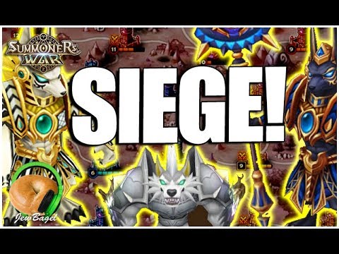 SUMMONERS WAR : Guild Siege -vs- Adamant & Rising Tempest