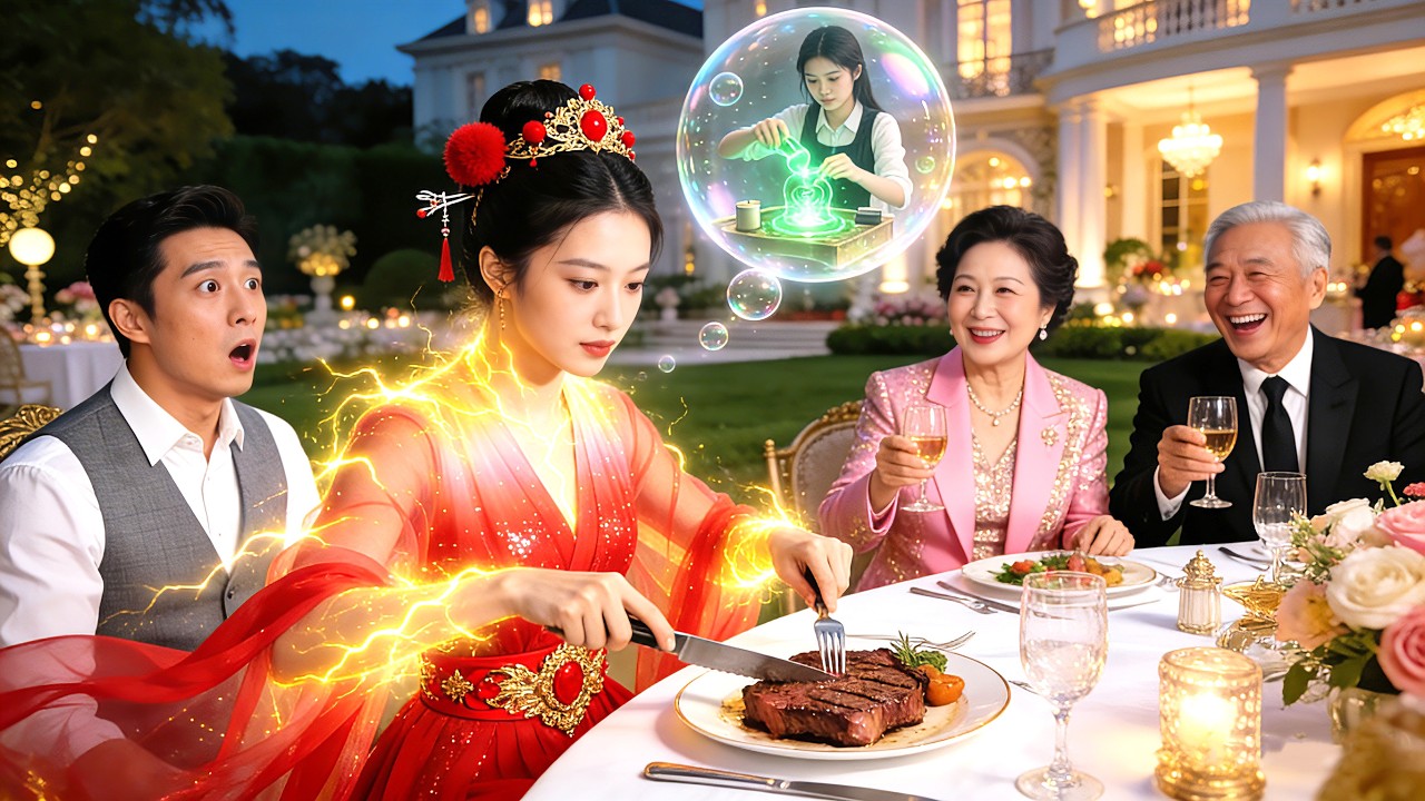 Witch transmigrated to ugly wife, fam hears her inner voice! rise all the way, become CEO's fave!