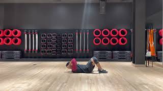 Crunches | Correct Form Demo (No Talking)