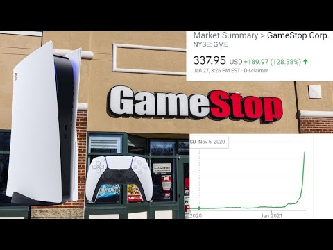 GAMESTOP STOCK HAS GONE OVER 340 DOLLARS WHAT IS HAPPENING WALLSTREETBETS XBOX PS5 RETOCK RESTOCKING