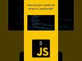 How do you create an array in JavaScript? #technology #javascript #interviewquestions #interview