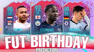 FIFA 21 | FUT BIRTHDAY PREDICTION  FT. STERLING, DEPAY, HAVERTZ...