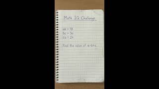 Math IQ Challenge LIve | Solve tricky problems